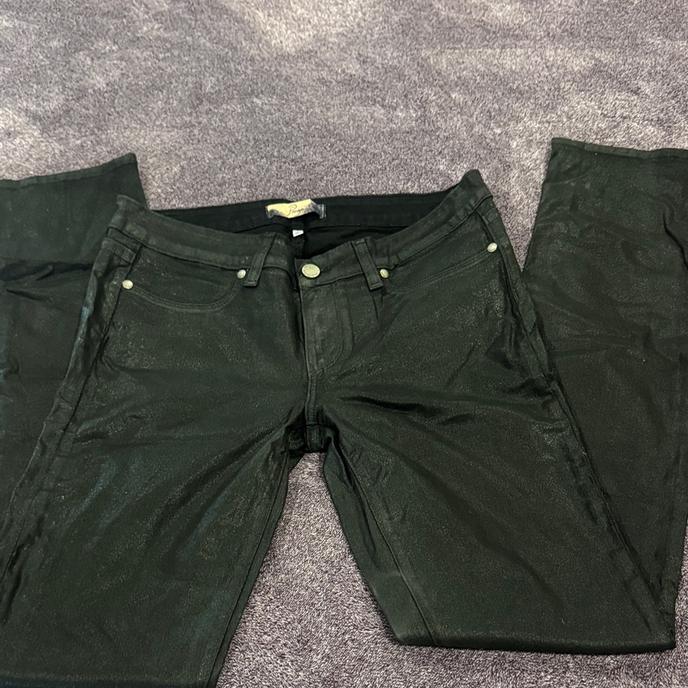 PAIGE Black Denim Jeans